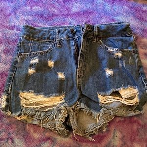Jean shorts!